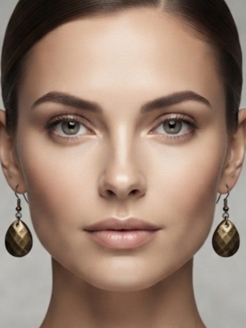 Elegant Gold Teardrop Earrings